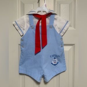 Little Boy’s Captain Outfit